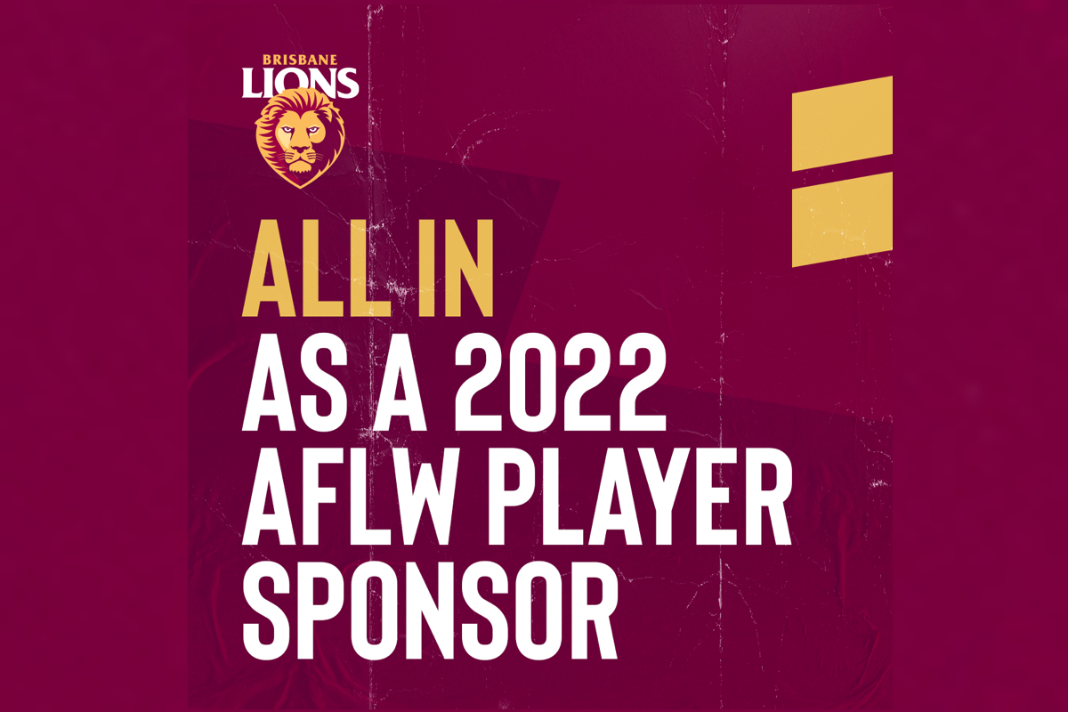 ALL IN AS A 2022 AFLW PLAYER SPONSOR